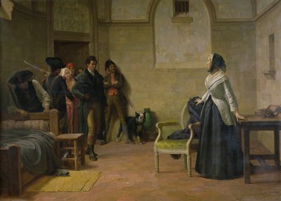 La última mañana de María Antonieta (1755-93) de Louis Baader